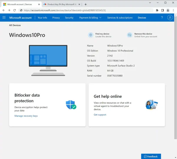 windows 10 pro digital license email delivery philippines