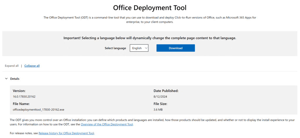 Office Deployment Tool (ODT) Guide for Microsoft Office 2024, 2021 ...