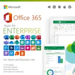 Microsoft Office 365 Business Enterprise genuine license. Available with offline and online access across Windows, Mac, Android, and iOS.