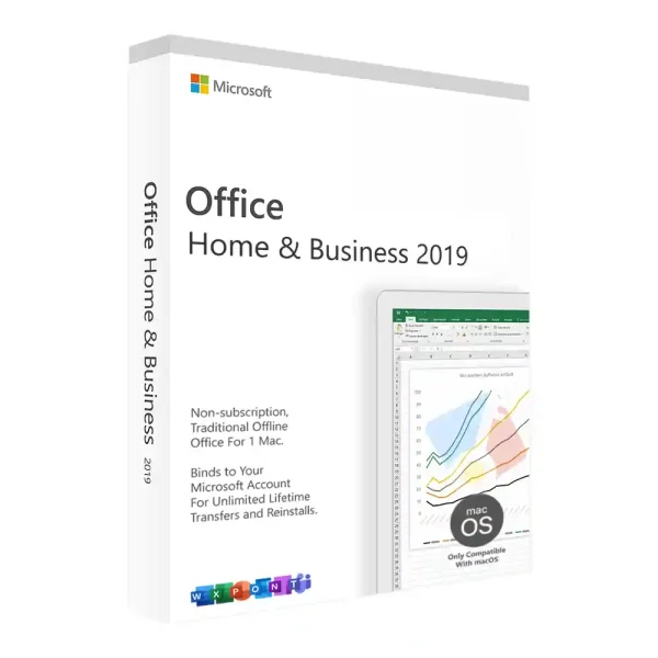 Product image for Microsoft Office Home & Business 2019 in the Philippines.