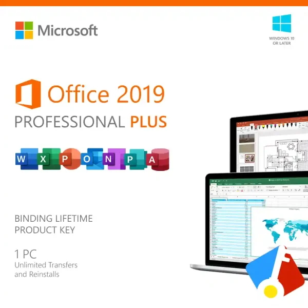 Product image for Microsoft Office Professional Plus 2019 in the Philippines.