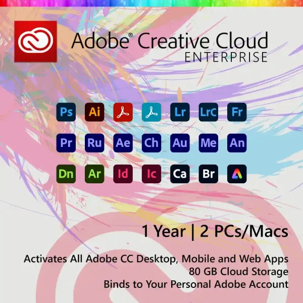 Adobe Creative Cloud All Apps subscription with Photoshop, Illustrator, and more, for sale in the Philippines.