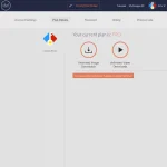 Design Wizard Pro lifetime subscription account dashboard, showing the active and verified lifetime PRO plan details.