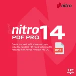 Nitro PDF Pro 14 license, a powerful PDF editor and Adobe Acrobat alternative for sale in the Philippines.