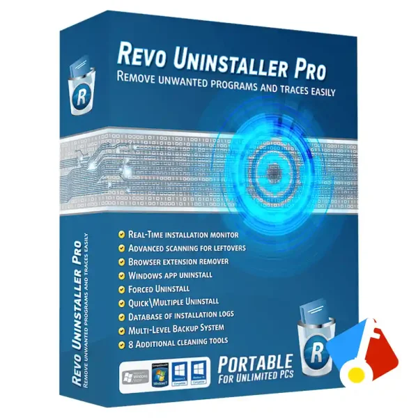 Revo Uninstaller Pro portable license lifetime for unlimited PCs to remove unwanted programs for sale in the Philippines.
