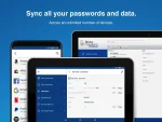 Sticky Password Premium License syncing encrypted data across phone, tablet, and PC for unlimited devices.