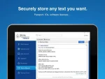 Sticky Password Premium License Secure Memos feature storing passports, IDs, and software licenses securely.