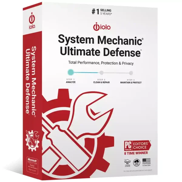 System Mechanic Ultimate Defense license for total PC performance, protection, and privacy for sale in the Philippines