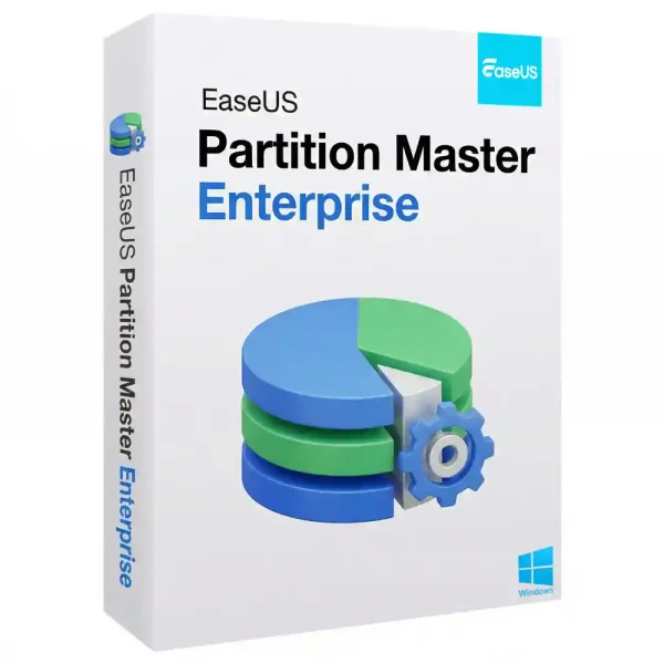 EaseUS Partition Master Enterprise License for scalable Windows disk management & partitioning for sale in the Philippines.