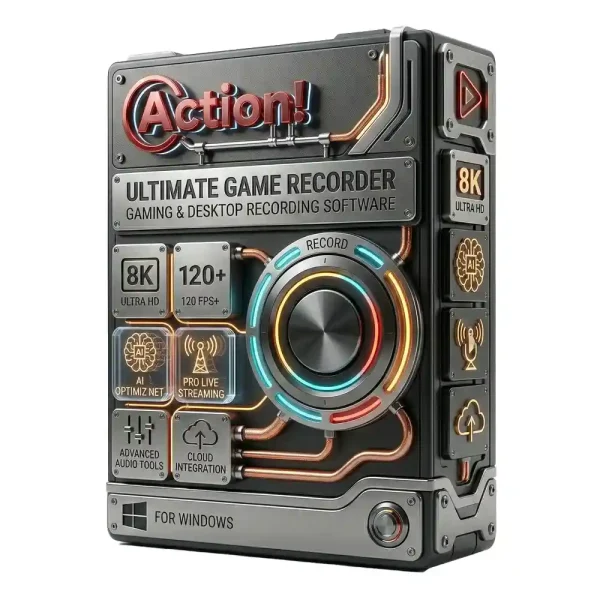 Action Game Recorder license offering zero-lag capture at 120+ FPS with pro live streaming tools for sale in the Philippines.