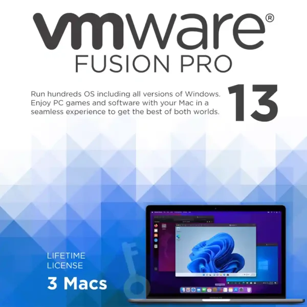 VMware Fusion Pro 13 license for 3 Macs for sale in the Philippines.