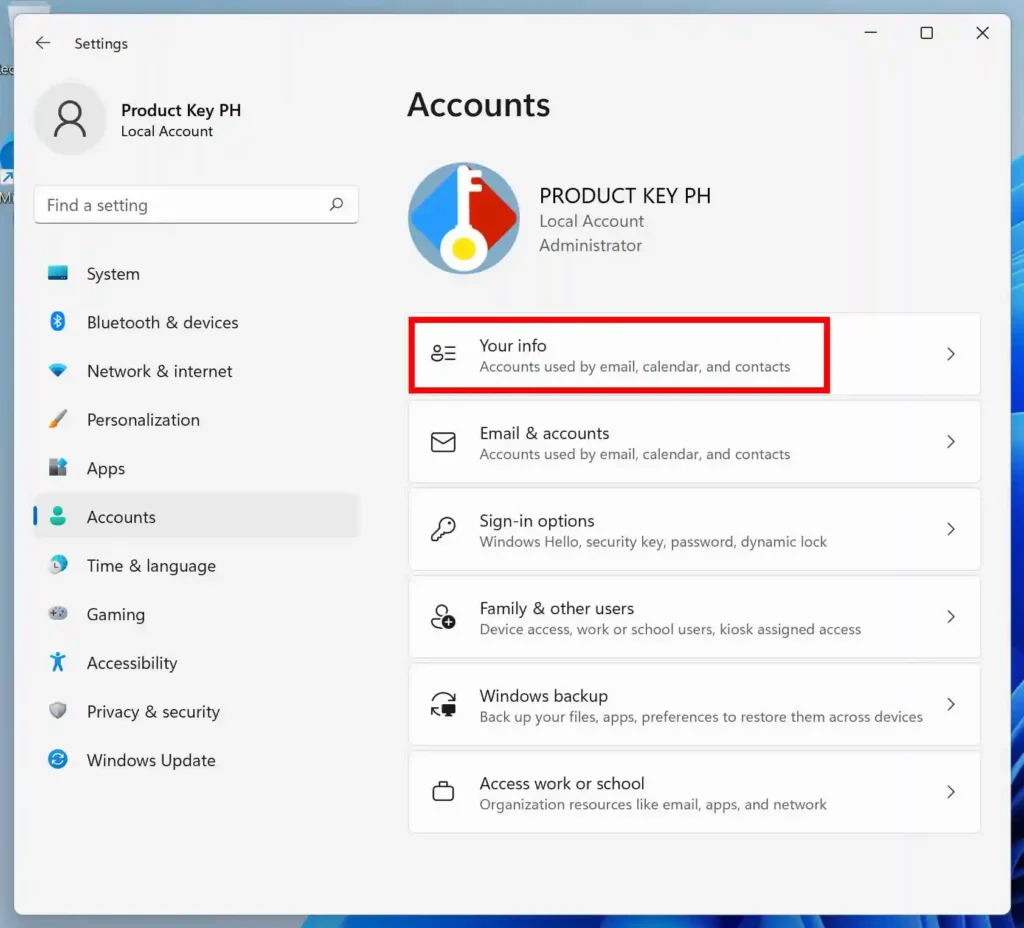 How to bind Windows 11 license