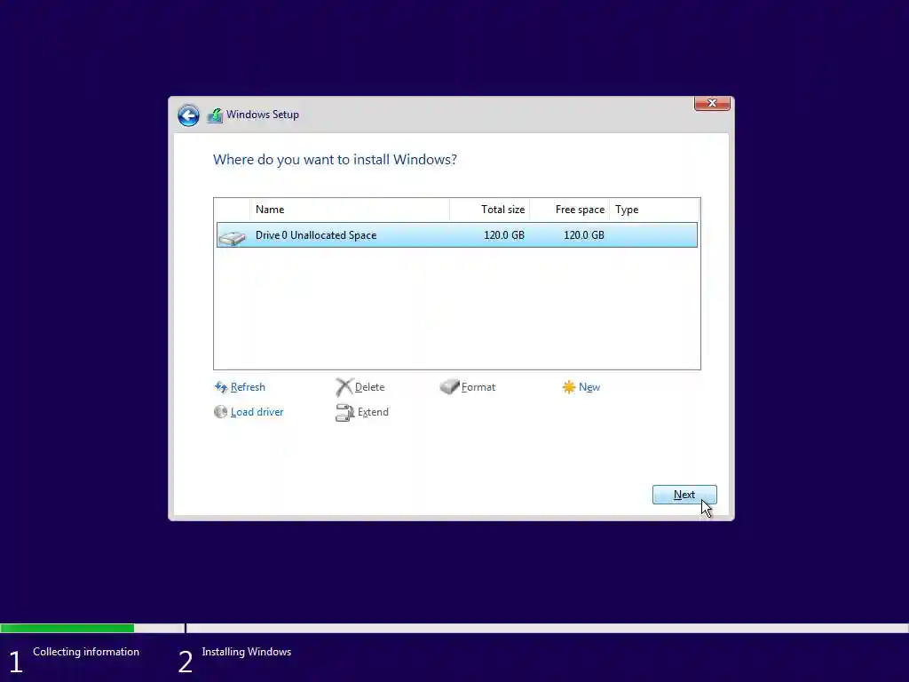 Install Windows 11