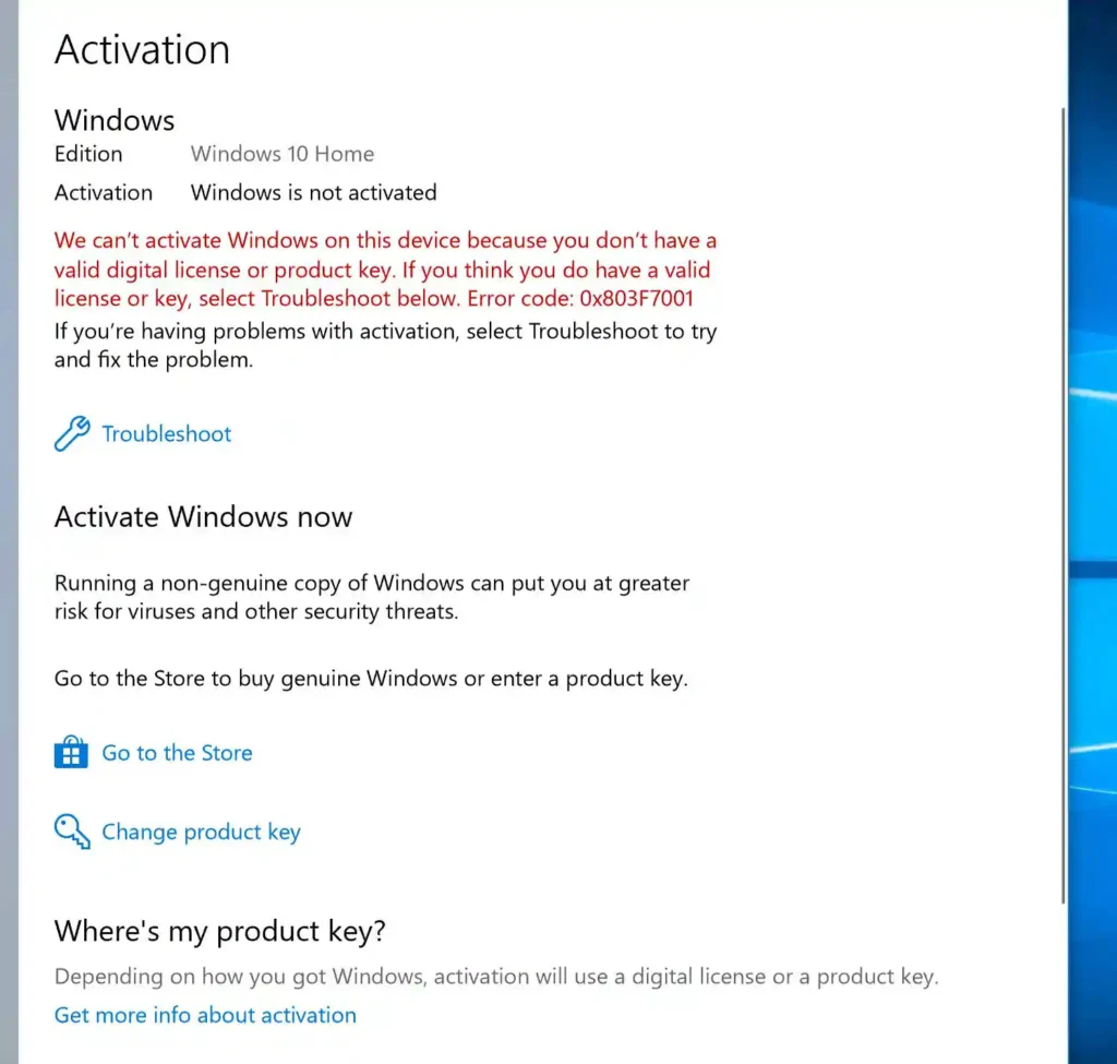 Windows 10 activation guide