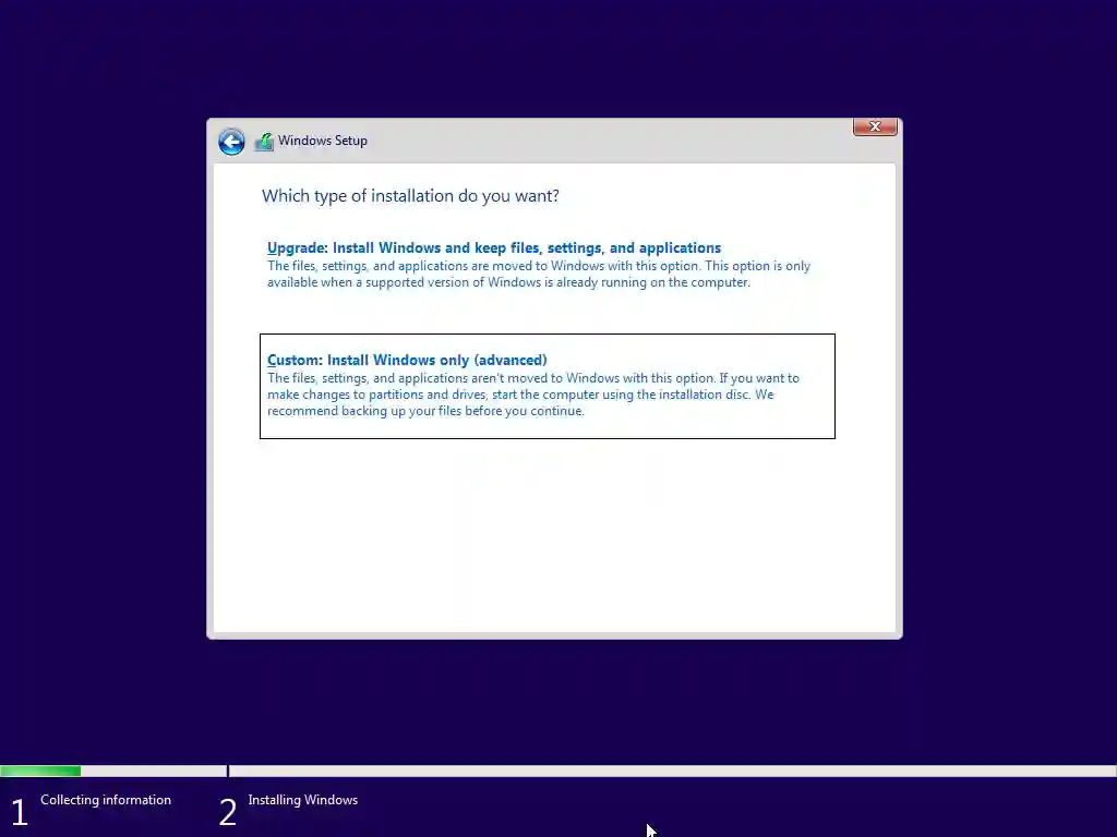 Windows 10 installation guide