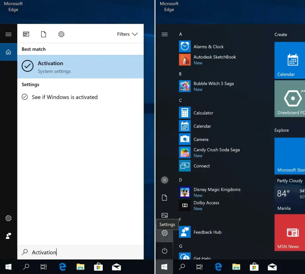 Windows 10 step by step activation guide
